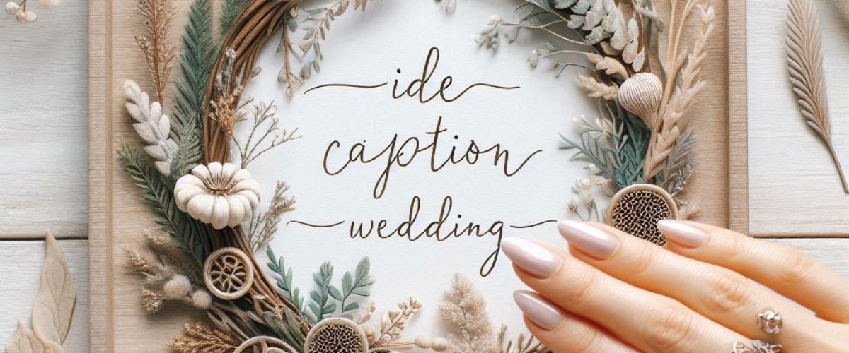 ide caption wedding instagram
